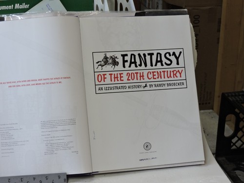 Randy Broecker: Fantasy of the 20th Century an Illustrated History HC 1st ed - Picture 4 of 5