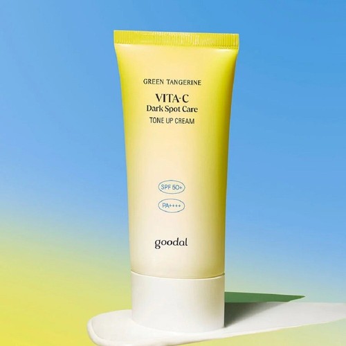 Goodal Green Tangerine Vita C Dark Spot Tone up Cream SPF 50+ K Beauty Korea US - 第 2/7 張圖片