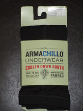 DULUTH WOMEN'S ARMACHILLO BOXER BRIEF PANTIES IN BLACK SIZE 1XL NEW