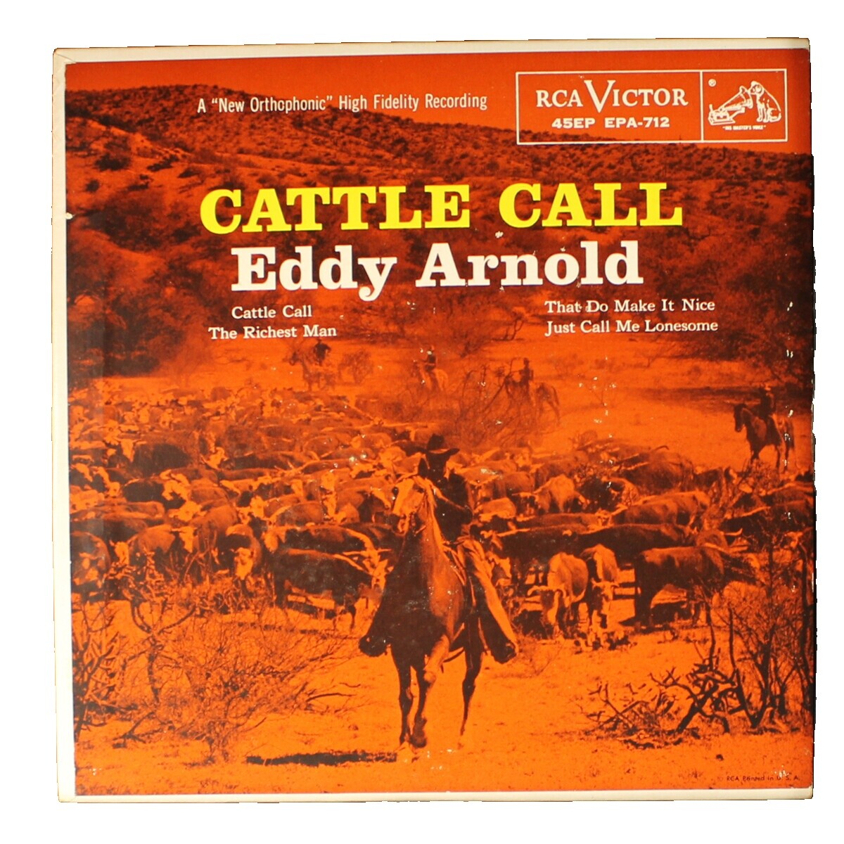 Eddy Arnold Cattle Call Vinyl | eBay