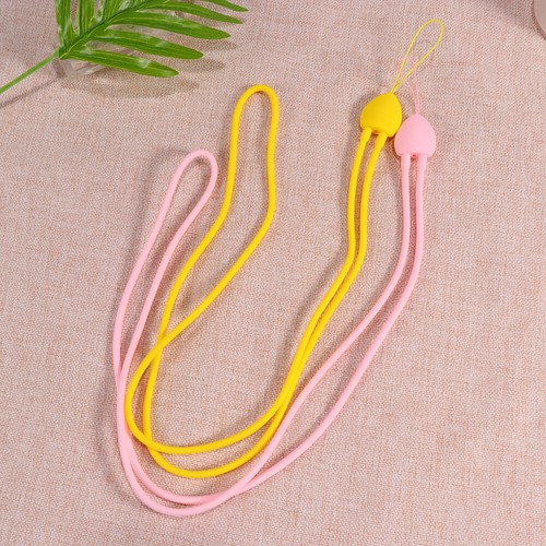 Universal Cell Phone Lanyard Silicone Neck Strap Detachable Neckstrap Smartphone - Zdjęcie 3 z 9
