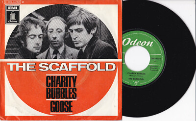 The Scaffold -Charity Bubbles / Goose- 7'' 45 GER, Odeon 1969