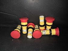 Allen Bradley 800FD-MT44X02 SER A 22.5MM Red Mushroom Head Pushbutton  LOT OF 7