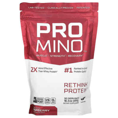 2 X  Promino, Rethink Protein�, Raspberry, 18.3 oz (519 g)