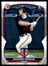 2023 Bowman Draft #BD-69 Brandon Winokur - Minnesota Twins