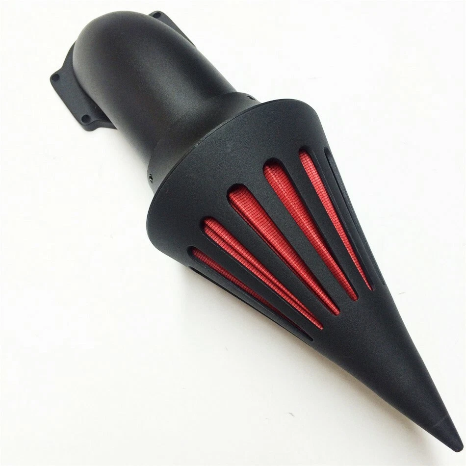 Kit filtro de admisión filtro de aire negro para 98-13 Honda Shadow Spirit ACE 750 Spike Foto 4 de 4