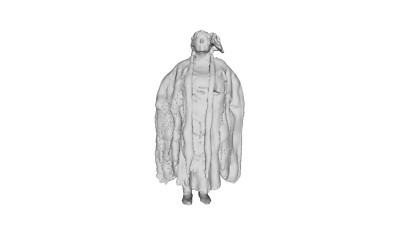 Printle H Femme 124-American Native Woman Indian Figure for Dioramas Train Set
