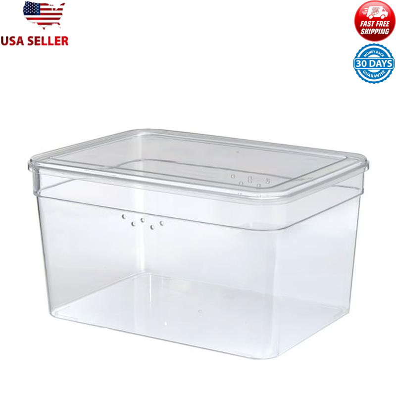 Extra Tall Clear Plastic Shoe Box BPA Free W/ Lid Stackable