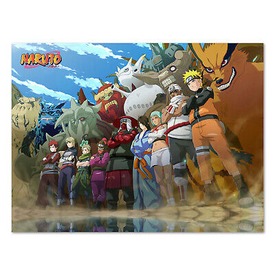 Naruto Poster The Jinchuurikis High Quality Prints Ebay