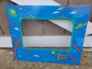 Vintage Cinematronics Solar Quest Bezel Original