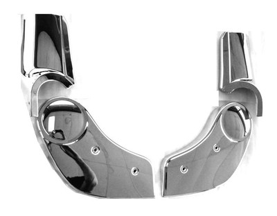 78-88 Hurst/Olds 442 Cutlass Chrome Bucket Seat Hinge Cover Set DRIVER ...
