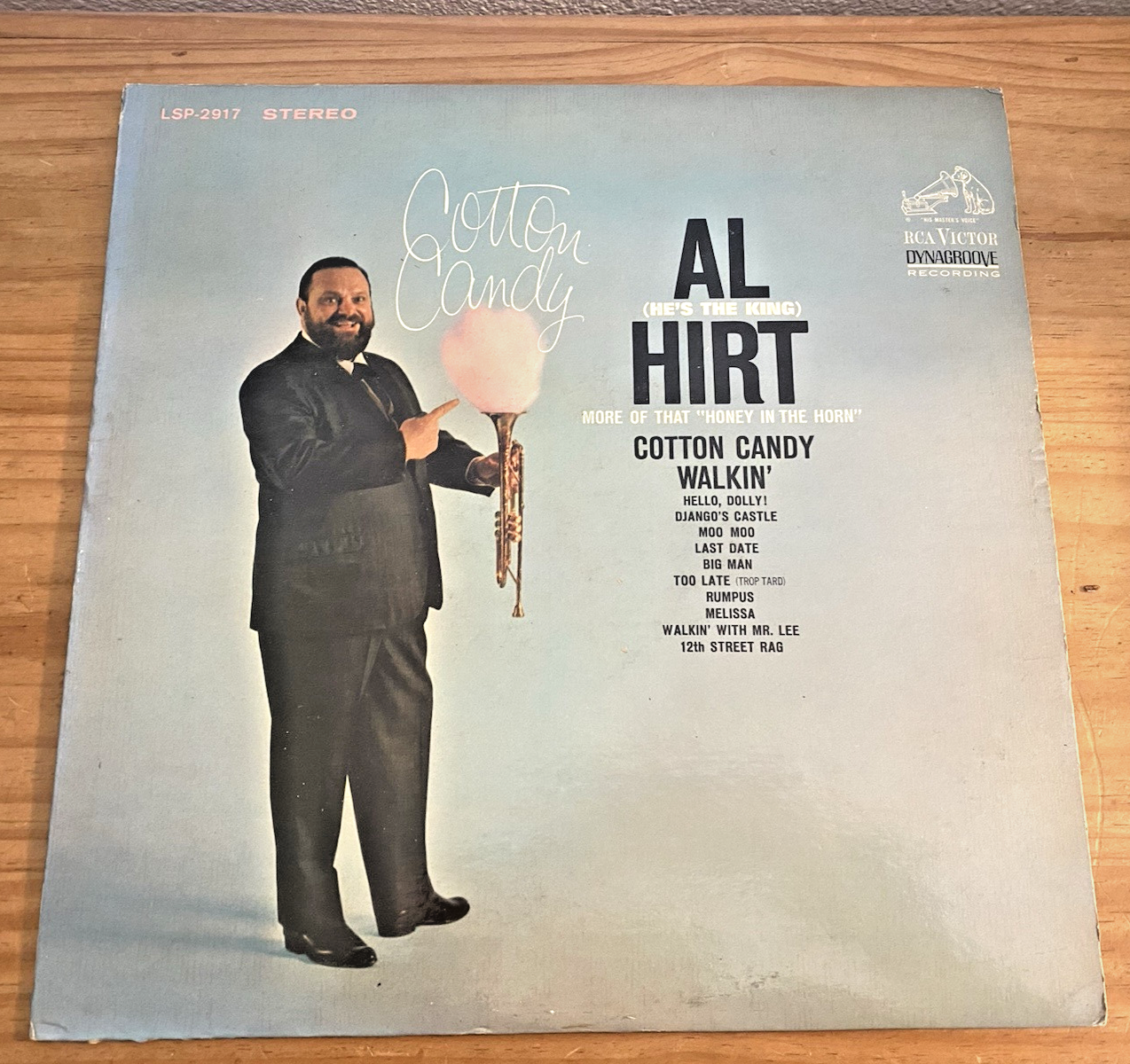 RCA Victor Records Al Hirt Cotton Candy Vintage Vinyl LP Trumpet Music