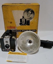 Kodak Brownie Hawkeye Camera Flash Model Outfit No. 177M in Original Box VINTAGE