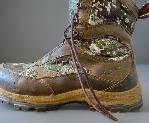 DANNER HIGH GROUND 11.5D Boots Optifade Forest Camo Leather GORE-TEX #46237 - Picture 5 of 17