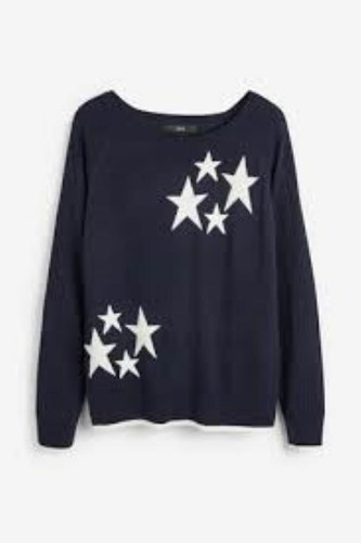NEXT STAR JUMPER WOMENS SWEATSHIRT TOP 