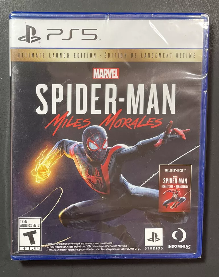 Marvel's Spider-Man: Miles Morales Ultimate Edition - PlayStation 5 +  Spider-Man Remastered