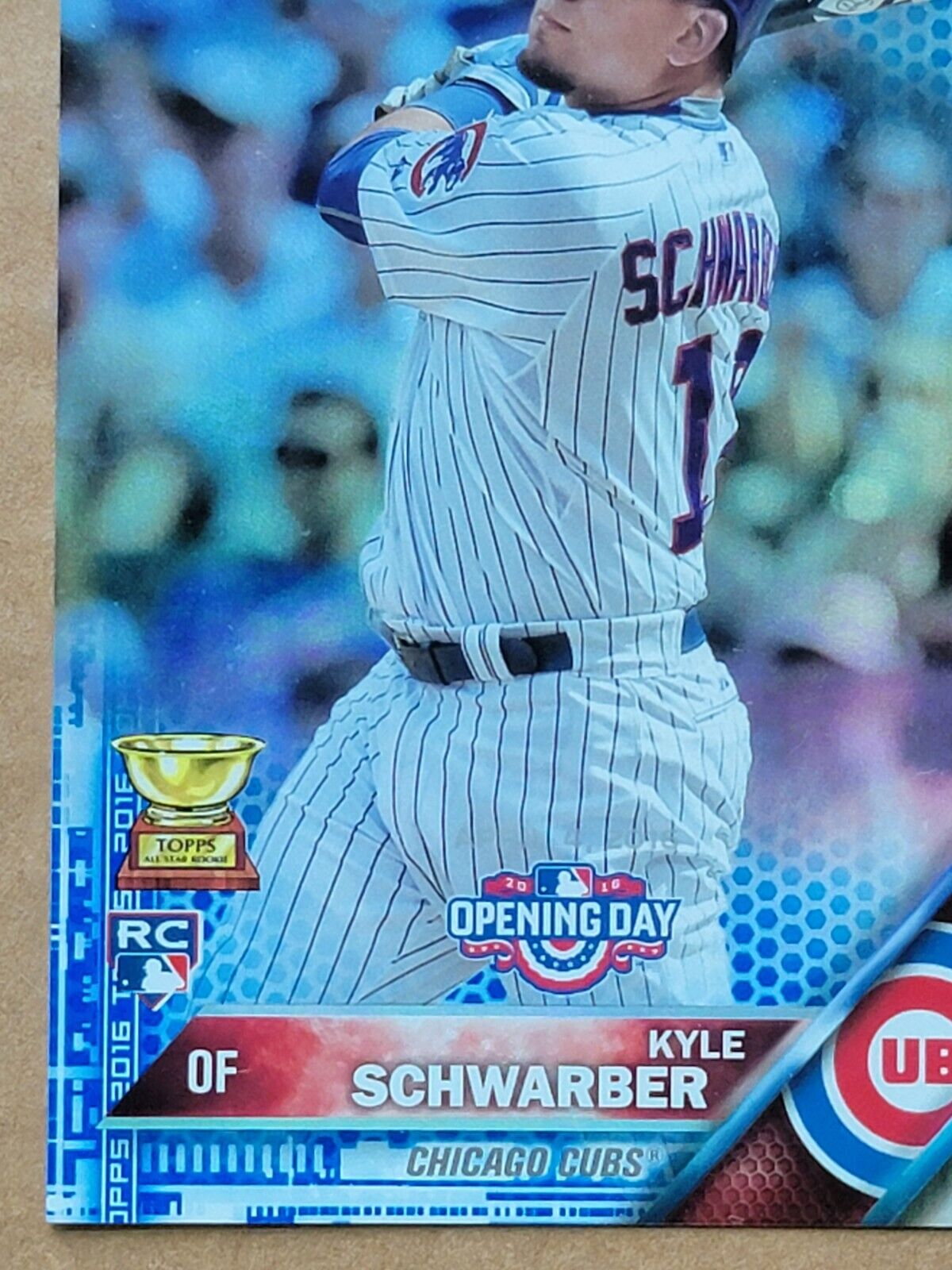 Carte de baseball recrue Kyle Schwarber 2017 Topps Opening Day OD-47 - Photo 4 sur 10