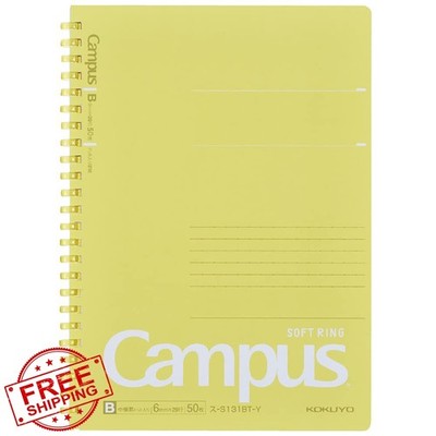 KOKUYO A5 Notebook Yellow Lined 50 Sheets