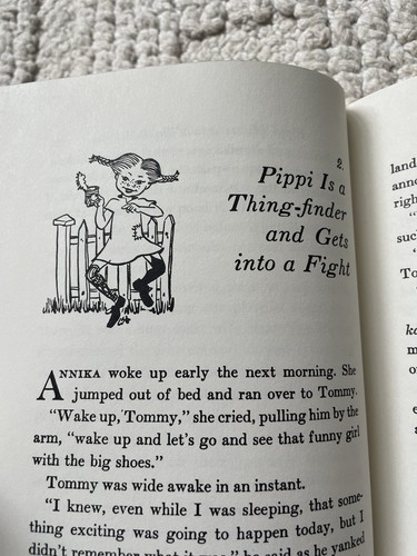 Pippi Longstocking By Astrid Lindgren Book Club Edition 1950 - Picture 7 of 12
