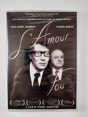 L'Amour Fou (DVD, 2011) Yves Saint Laurent - Pierre Bergé - IFC9662 - Sealed