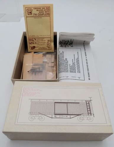 Acme 2695 HO por Rem's Railroad 30' caja coche madera forrado armadura marco kit | Zustand: New