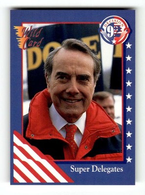 1992 Wild Card Decision '92 35 Bob Dole BXCP12