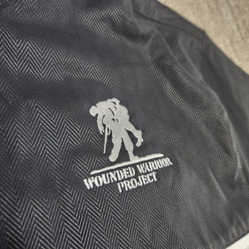 Under Armour Jacket Men Medium Wounded Warrior Project Wwp Triathlon Team Woven - Picture 3 of 9
