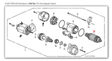 HONDA ACURA GENUINE OEM NSX Armature Starter Motor ☆ 31207-PR4-003 ☆