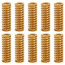 10pcs 3D Printer Heating Bed Spring, 14mm OD 40mm Length 3D Printer Parts