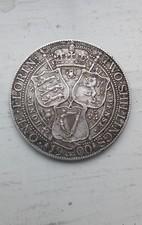 1900 Queen Victoria Silver Florin Two-Shillings Coin, Great Britain
