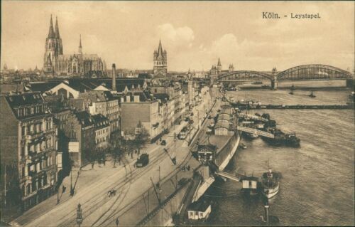 Postcard Cologne Leystapel around 1910 (No.0679)