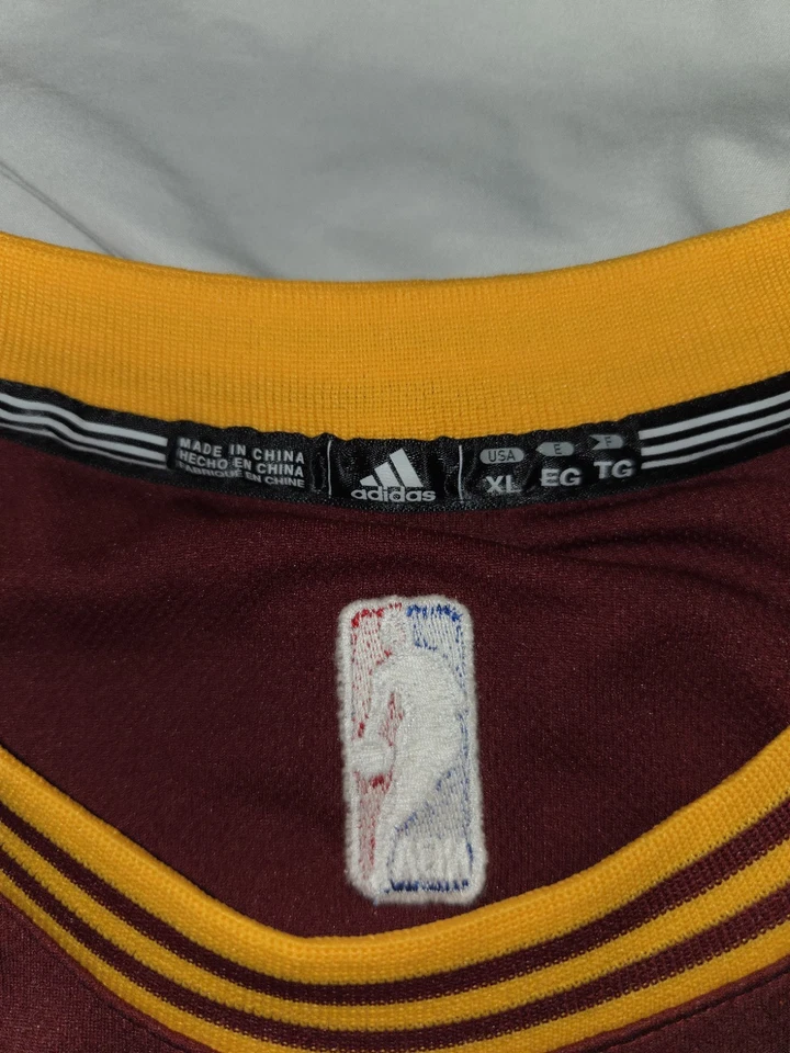 Kevin Love Cleveland Cavaliers Jersey Adidas Youth XL Wine - Image 4 of 4