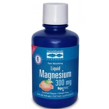 Liquid Magnesium 300 mg Tangerine 16 Oz By Trace Minerals