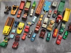 JOBLOT/BUNDLE OF MATCHBOX LESNEY CARS PLAY WORN CONDITION FOR RESTORATION NO RES