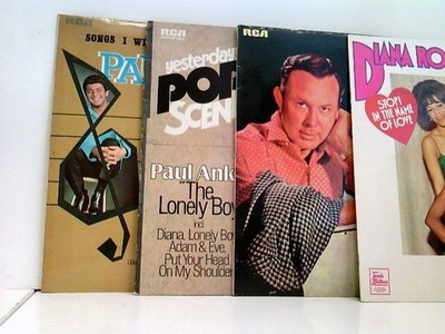 4 Platten | Pop | Paul Anka  Songs I Wish I'd Written, RCA Camden  CDS 1070 |