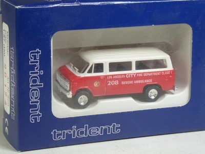 (YG-40) Trident 90174 Chevrolet Van Los Angeles Fire Department Feuerwehr in OVP