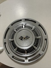 Vintage 1959 Chevy Hubcap 14 Wheel Cover Clock Great For Man Cave