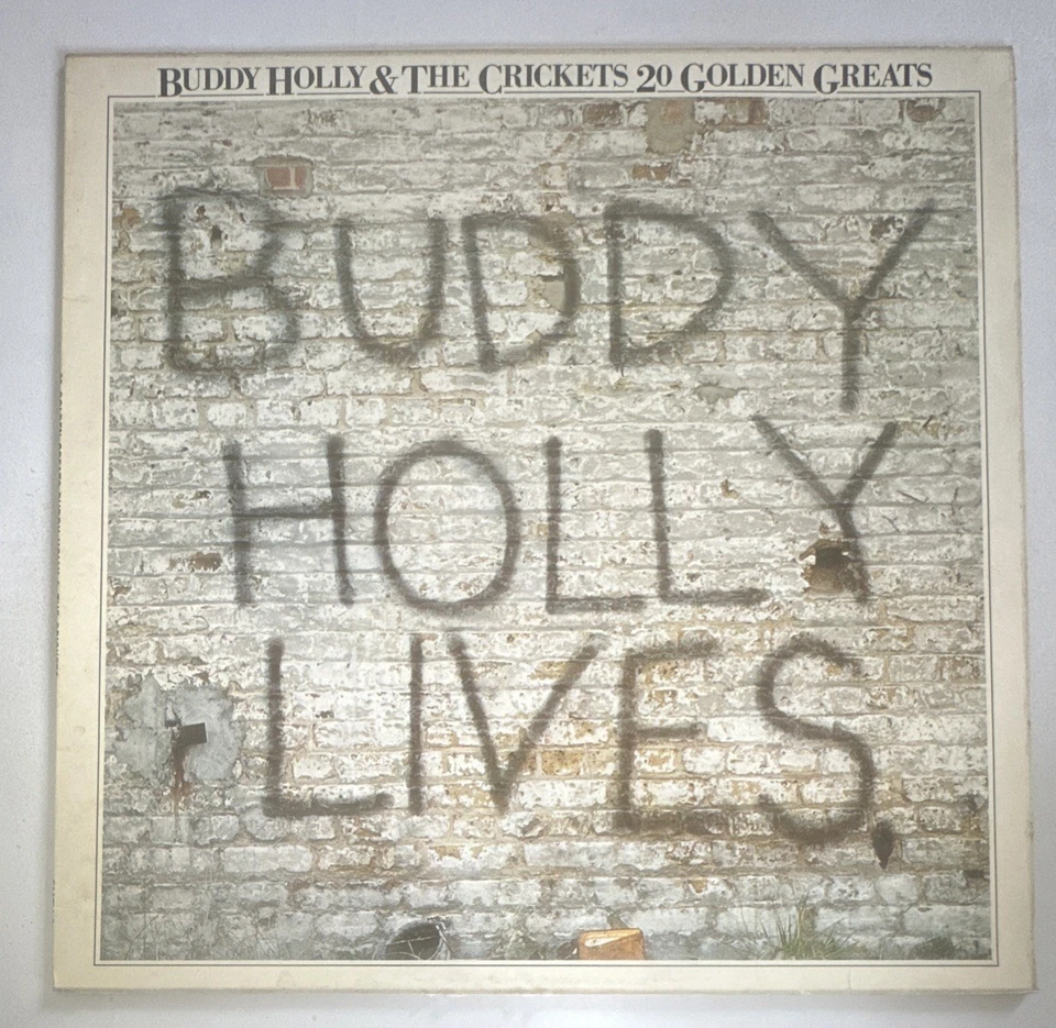 Buddy Holly & the Crickets 20 Golden Greats Vinyl Record EMTV8 1977 EX / VG+ Con - Image 2 of 4