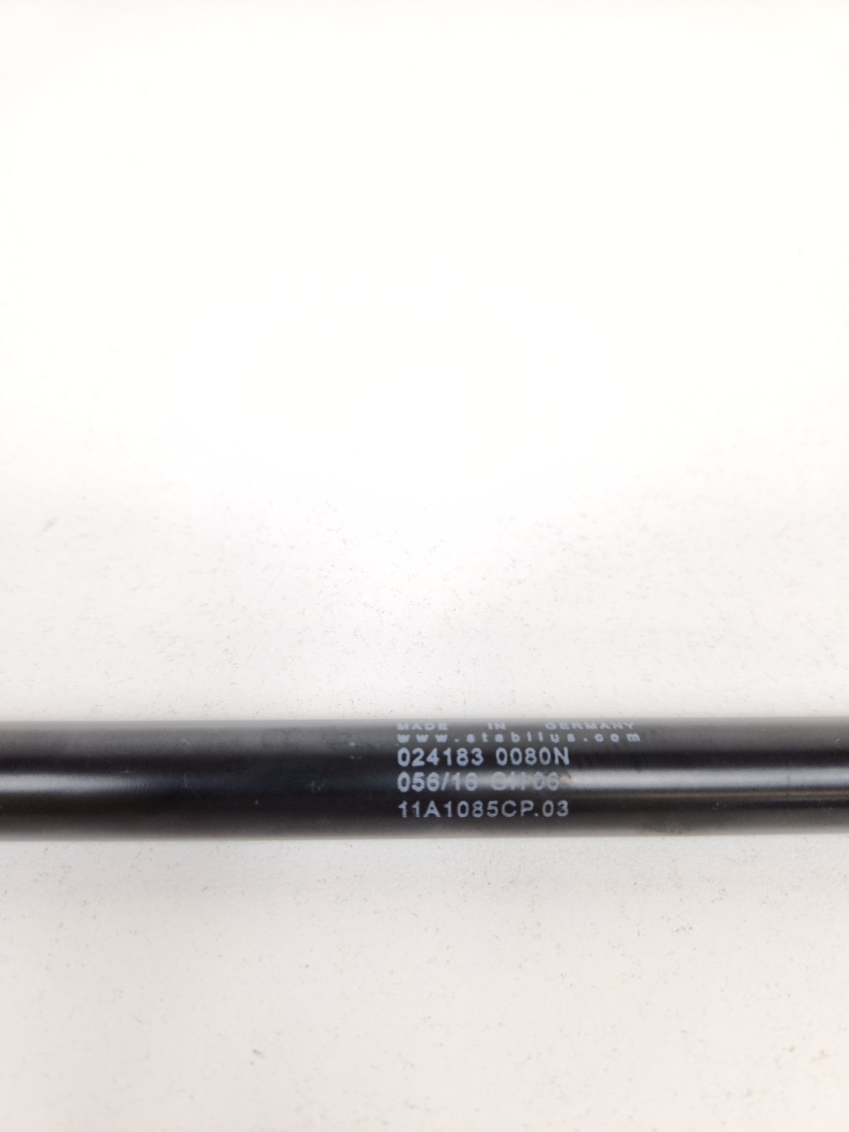 2015-2016 MCLAREN 650S FRONT LEFT SIDE HOOD BONNET SHOCK STRUT 11A1085CP03 OEM 