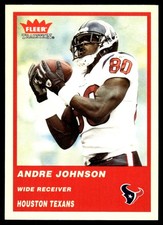 Andre Johnson 2004 FT #84 Texans NFL READ FREE SHIP AutographDen