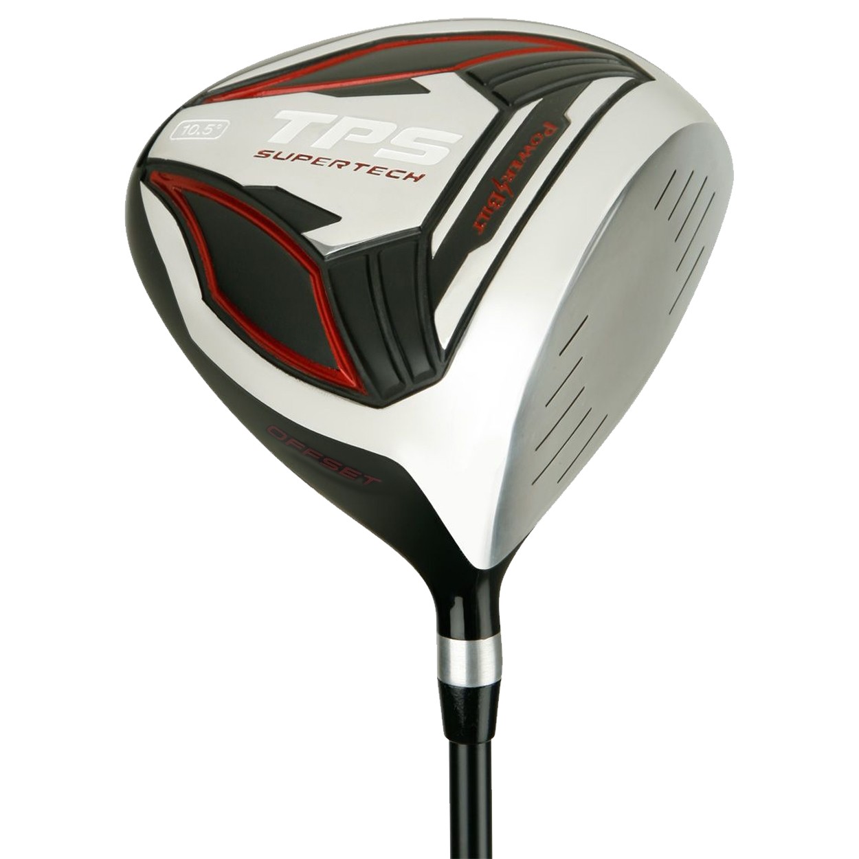 Men Tps Supertech Offset 460cc Black/red Driver, 10.5* Men's