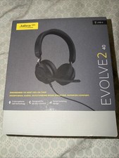 Jabra Evolve2 40 USB-A Stereo Headset Black N...