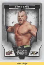 2024 AEW All Elite Wrestling Gaming Cards Level A Brian Cage #33 READ 0n3f