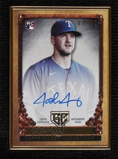 2023 Topps Gilded Collection Gallery of Gold 7/50 Josh Jung #GOG-JJ Auto 11o2