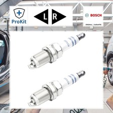 2x ORIGINAL® Bosch Zündkerze für VW GOLF V POLO V PASSAT B7 Variant PASSAT B6