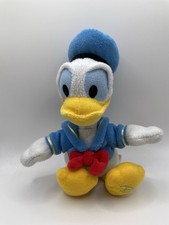 Disney Donald Duck 9" Plush Stuffed Animal Blue Jacket  Cap