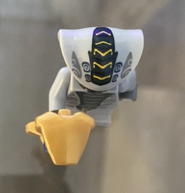 LEGO Ninjago Rattla Minifigure Rise of the Snakes njo033 9456 Retired with Staff