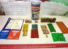 CLASSIC TINKERTOY CONSTRUCTION SET JUNIOR BUILDER SET- MORE THAN 66 PIECES - 102 — photo 1