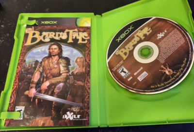 The Bard's Tale Microsoft Xbox with Manual - Untested