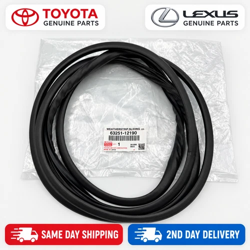 GENUINE TOYOTA 4RUNNER GX460 LX570 XB SLIDING ROOF WEATHERSTRIP OEM 63251-12190 - product listing photo
